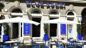 Budapest 5 kerület Blue Agori Bazilika Greek Street Food Bar