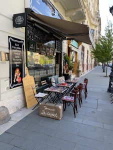 Budapest 5 kerület Kredenc Café Brunch Lunch